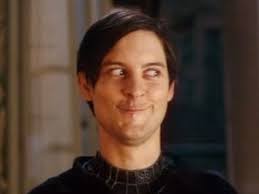 Create meme "cunning Peter Parker, the cunning man , meme Peter Parker " - Pictures - Meme-arsenal.com